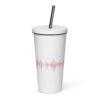 Insulated tumbler with a straw - Image 10