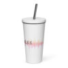 Insulated tumbler with a straw - Image 11