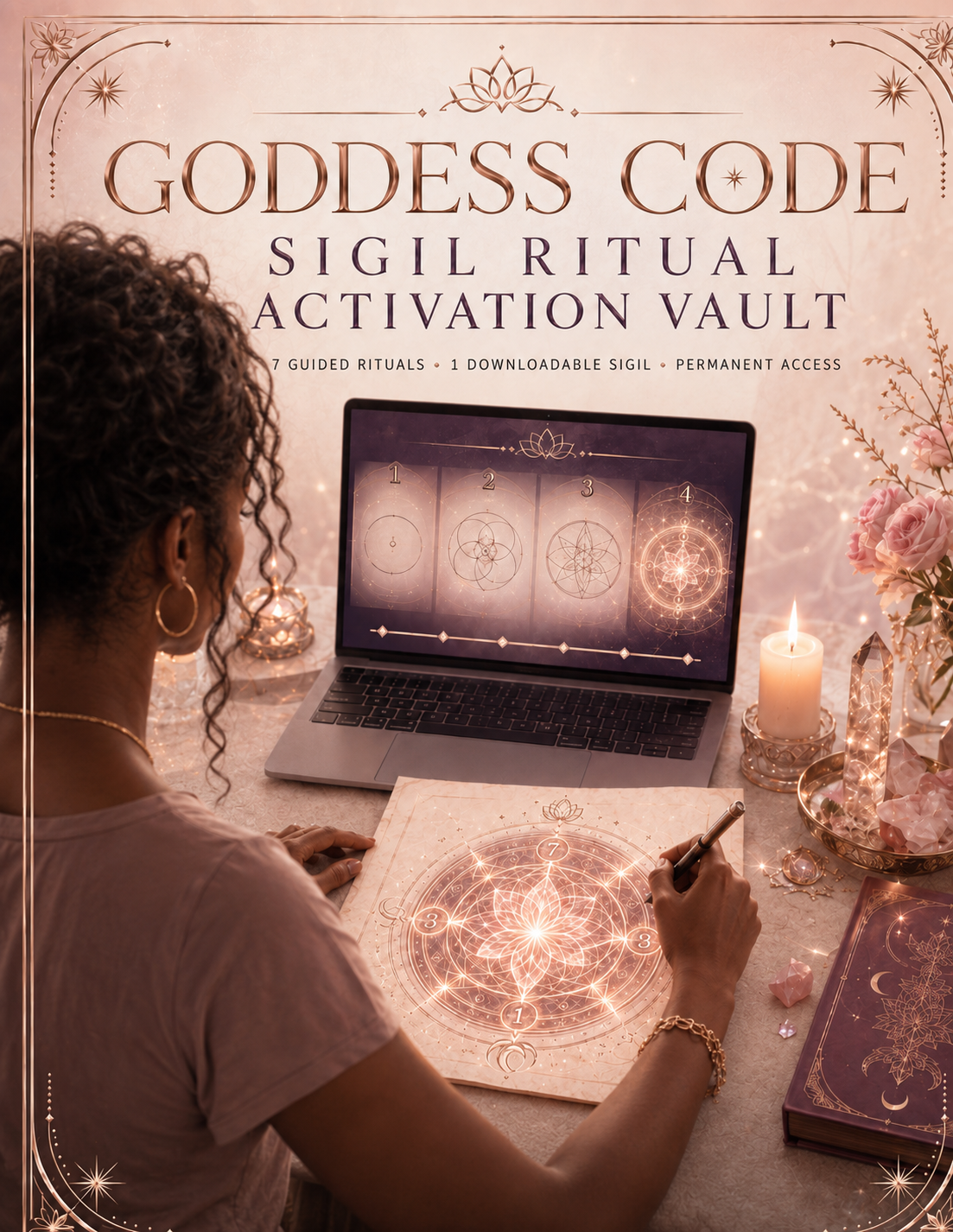 Goddess Code Sigil Ritual Activation Vault